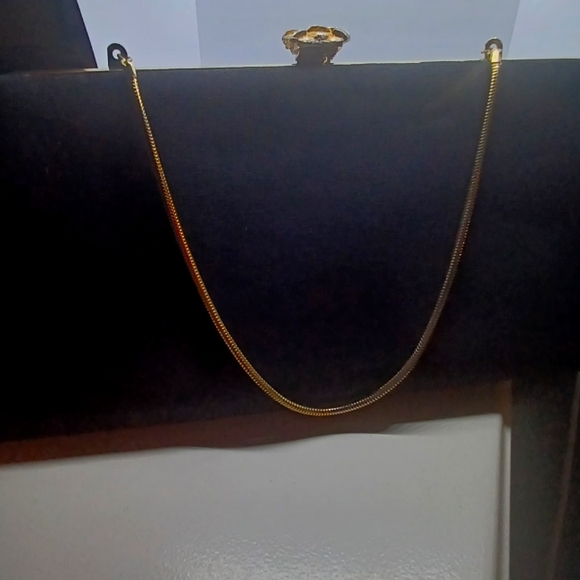 Vintage 80's evening clutch - Picture 2 of 5